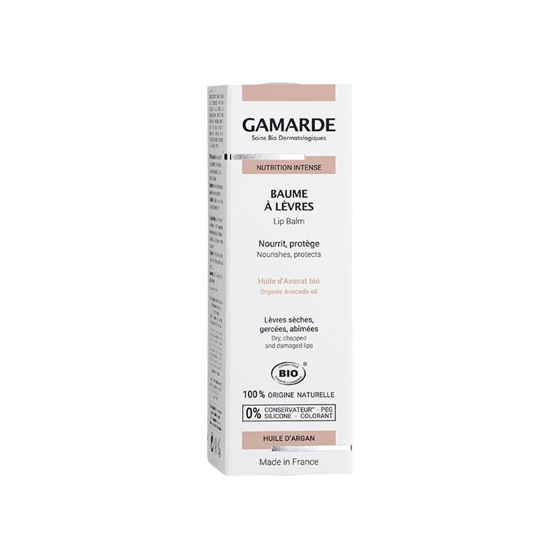 Gamarde Nutrition Intense Baume à Lèvres Bio 10g