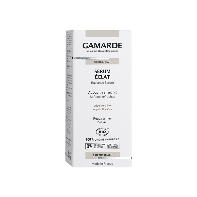 Gamarde White Effect Sérum Éclat Bio 30ml
