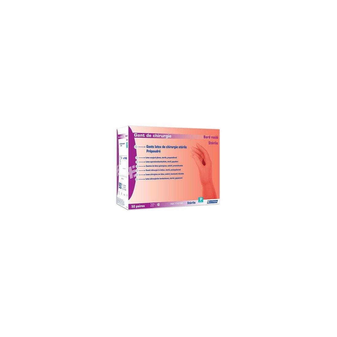 Gant Chirurgical Medigrip Latex Poudré Sterile - Euromedis