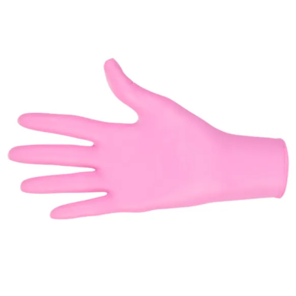 GANTS NITRILE NON-POUDRÉS NITRYLEX PINK