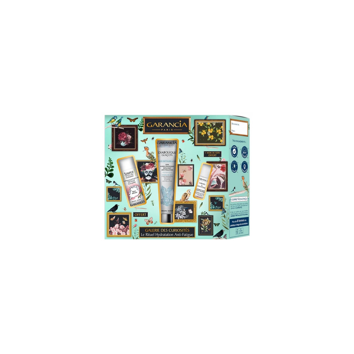 Garancia Coffret Galerie des curiosités Le Rituel hydratation anti-fatigue