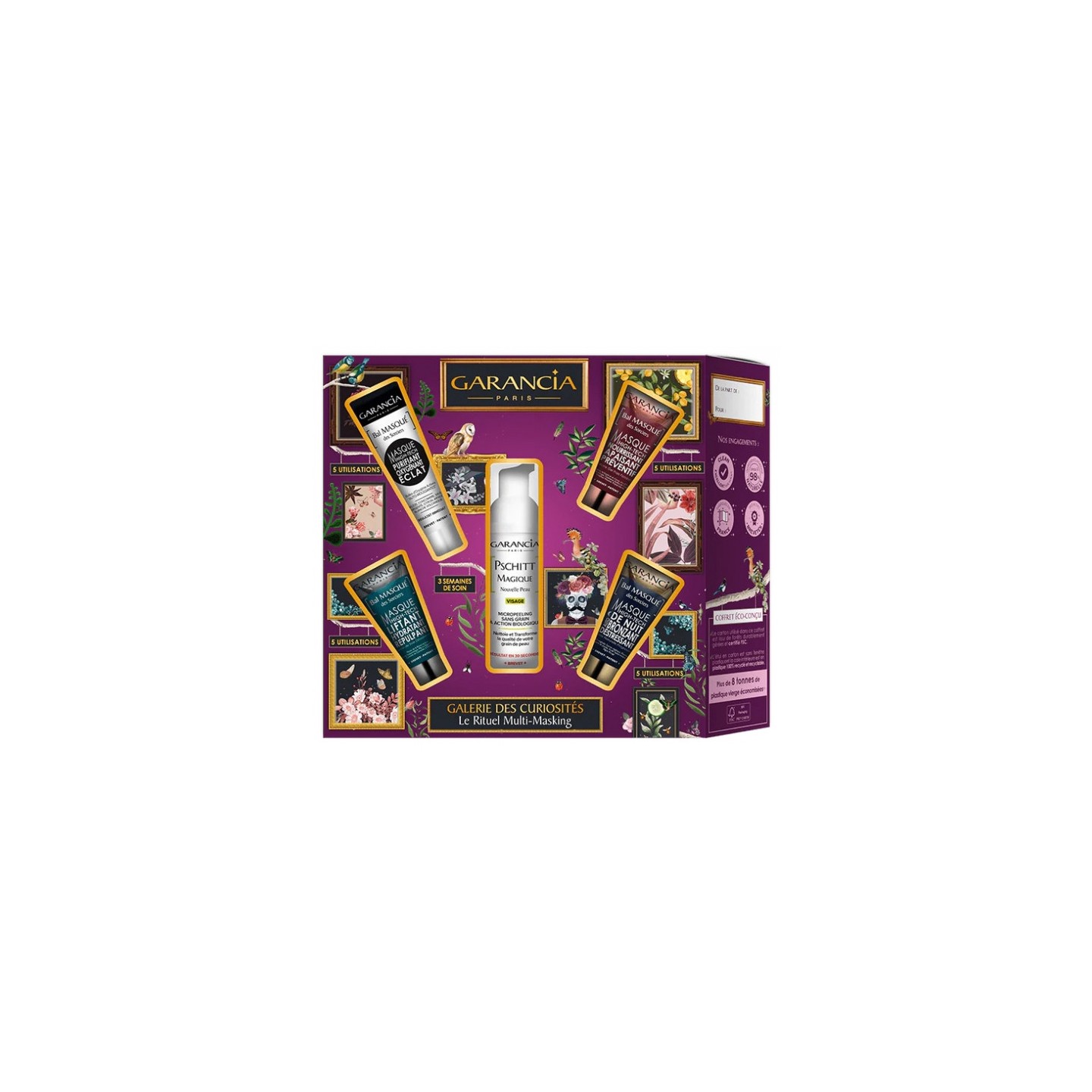Garancia Coffret Galerie des curiosités Le Rituel multi-masking