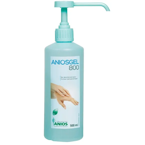 GEL HYDROALCOOLIQUE 500 ML ANIOSGEL 800