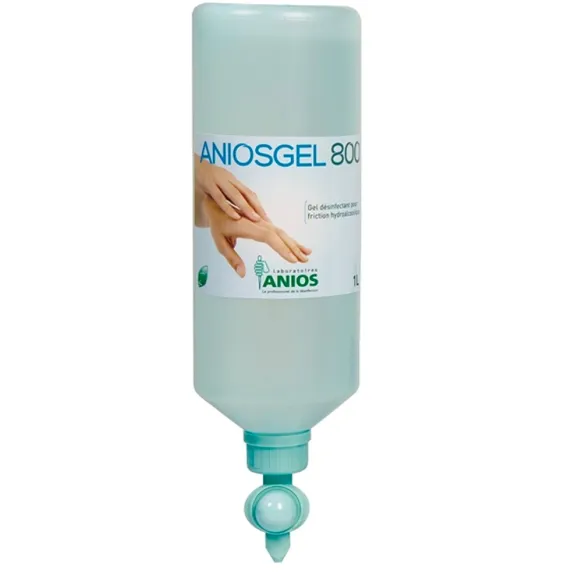 GEL HYDROALCOOLIQUE AIRLESS 1L ANIOSGEL 800