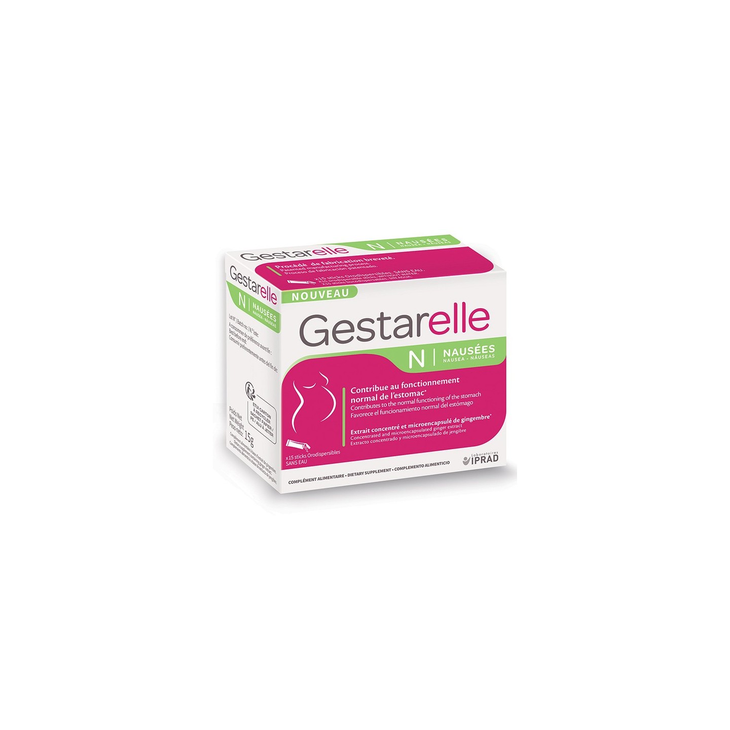 Gestarelle N Nausées - 15 sticks orodispersibles