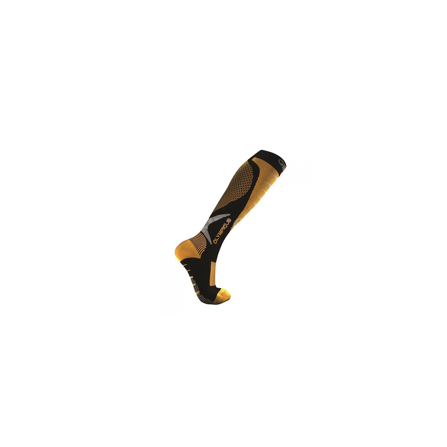 Gibaud Olympique Chaussettes de Récupération Orange