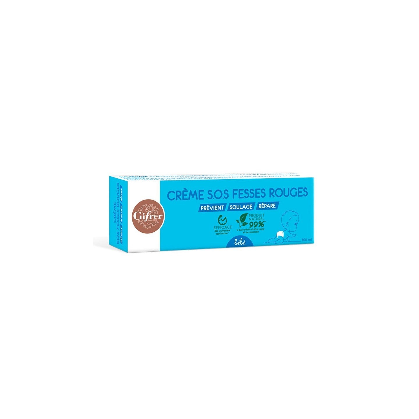 Gifrer Crème S.O.S fesses rouges - 100ml
