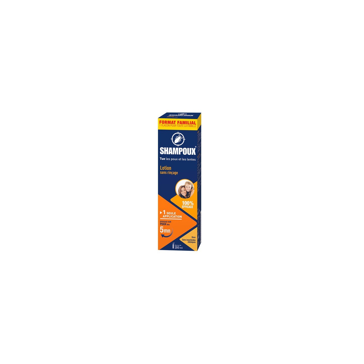 Gifrer Shampoux Lotion sans rinçage anti-poux et lentes - 100ml