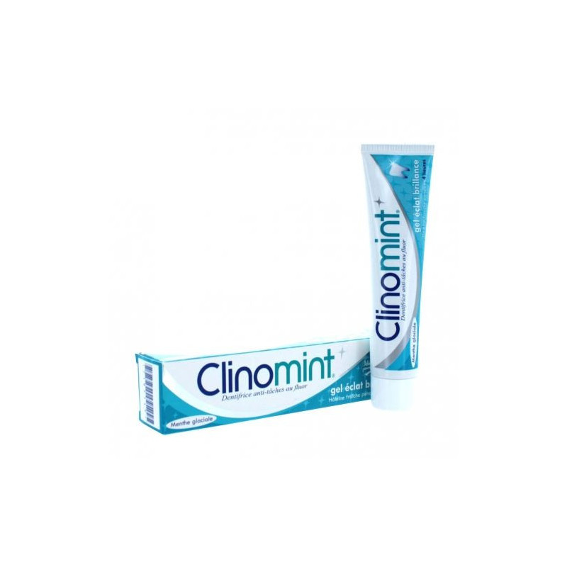 Gilbert Clinomint - Dentifrice gel, éclat et brillance - 75ml