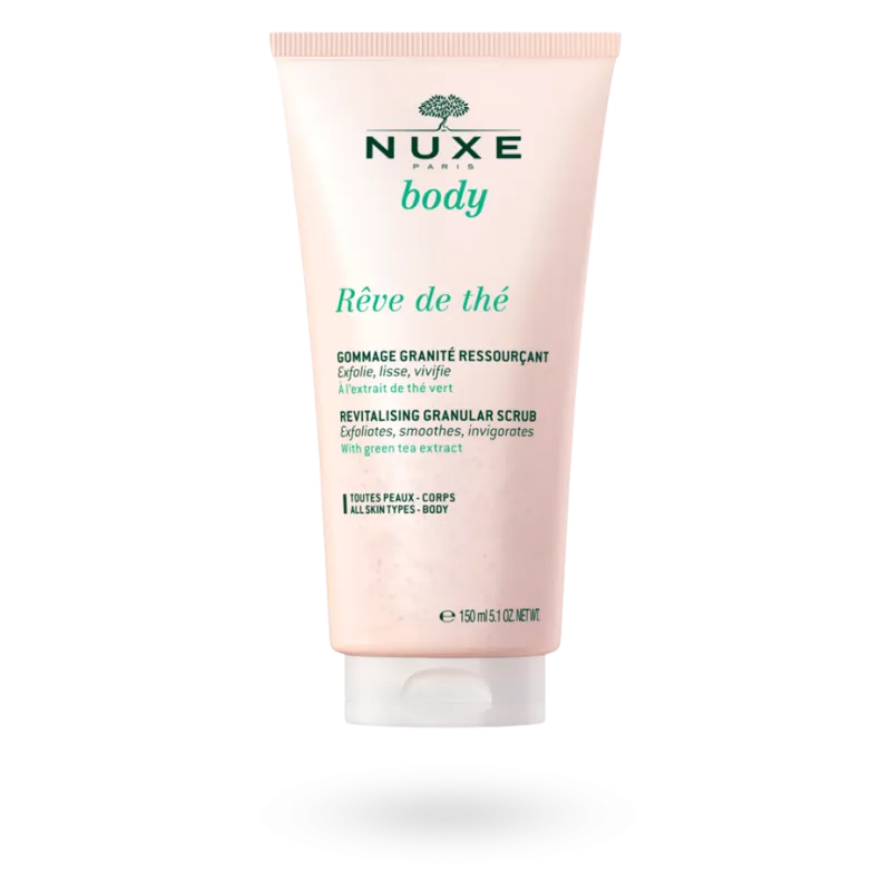 Gommage granité ressourçant Rêve de Thé Nuxe Body 150 ml