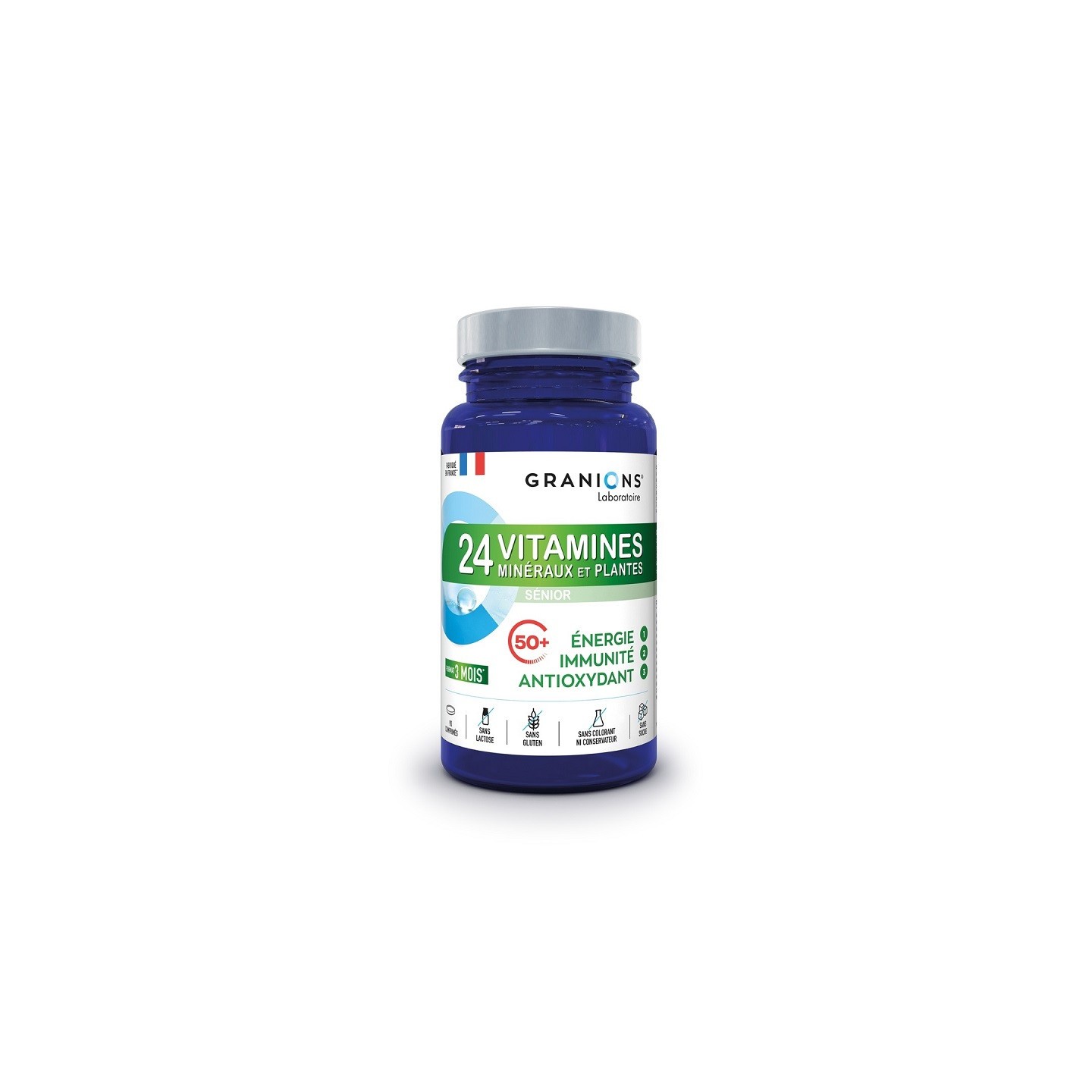 Granions 24 Vitamines minéraux et plantes - 90 comprimés