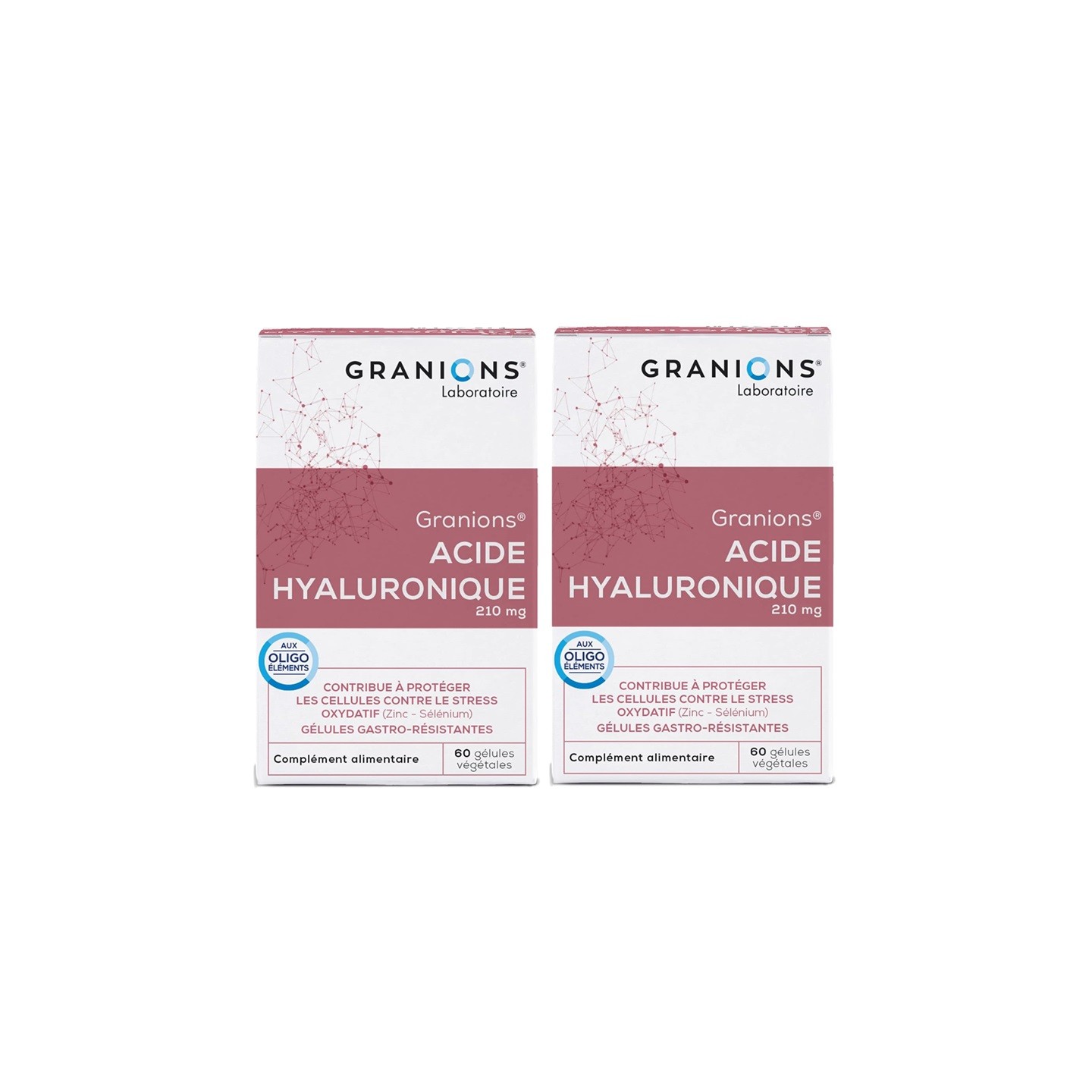 Granions Acide Hyaluronique 210mg - 2 x 60 gélules