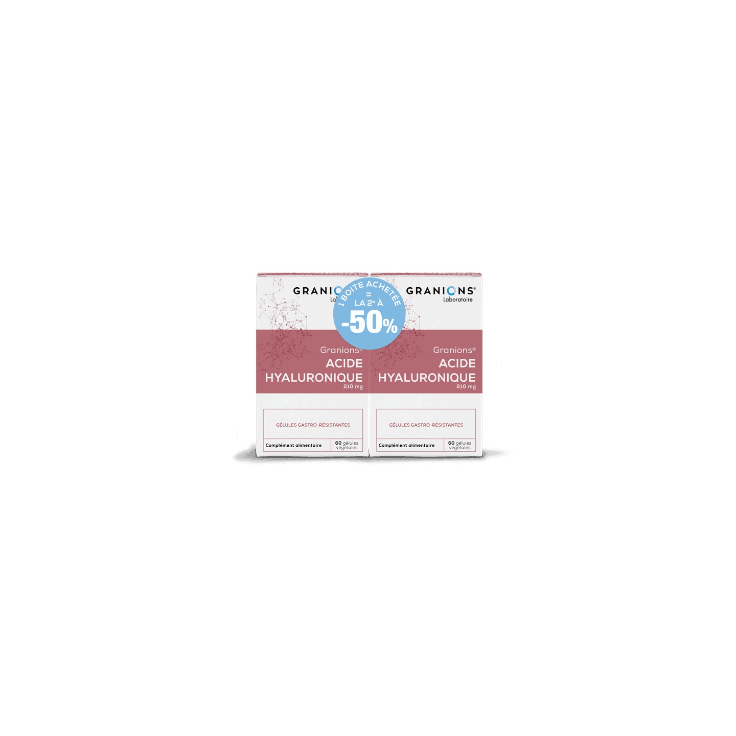 Granions Acide Hyaluronique 210mg - 2x60 gélules