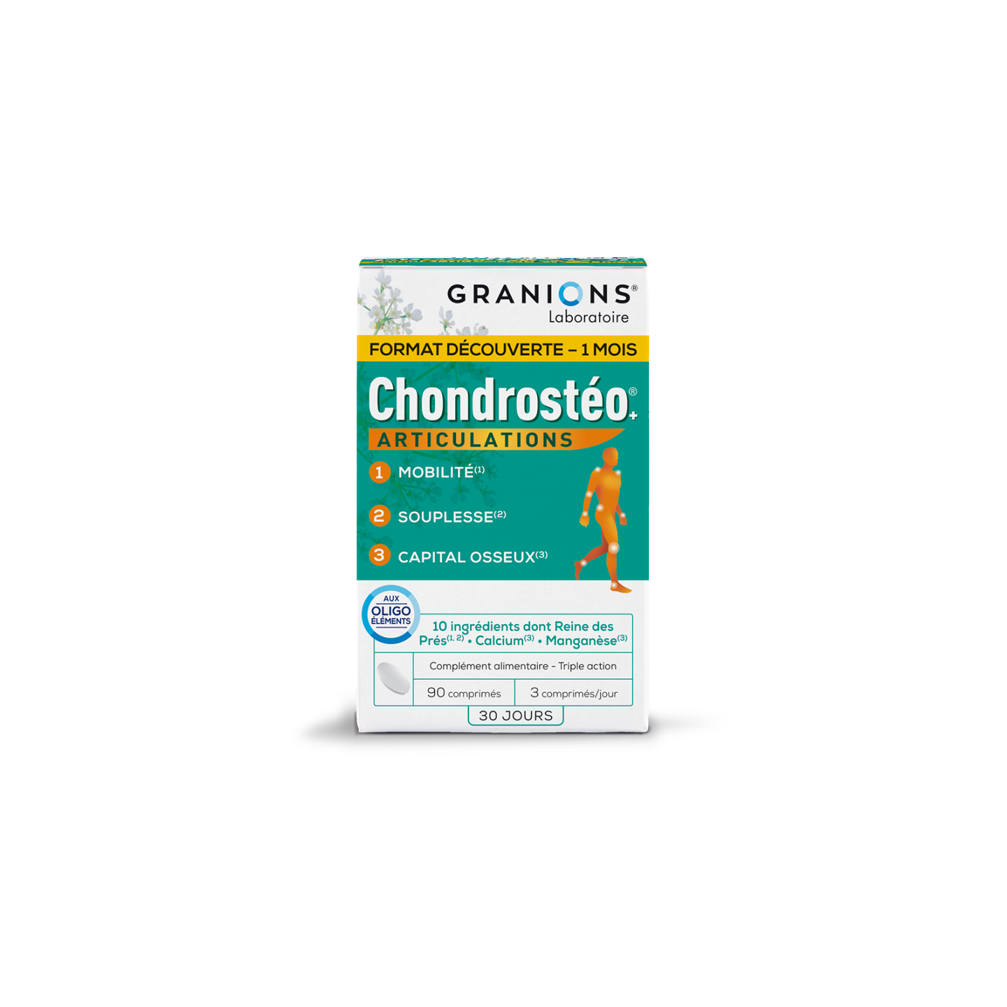 Granions Chondrostéo+ articulations - 180 comprimés