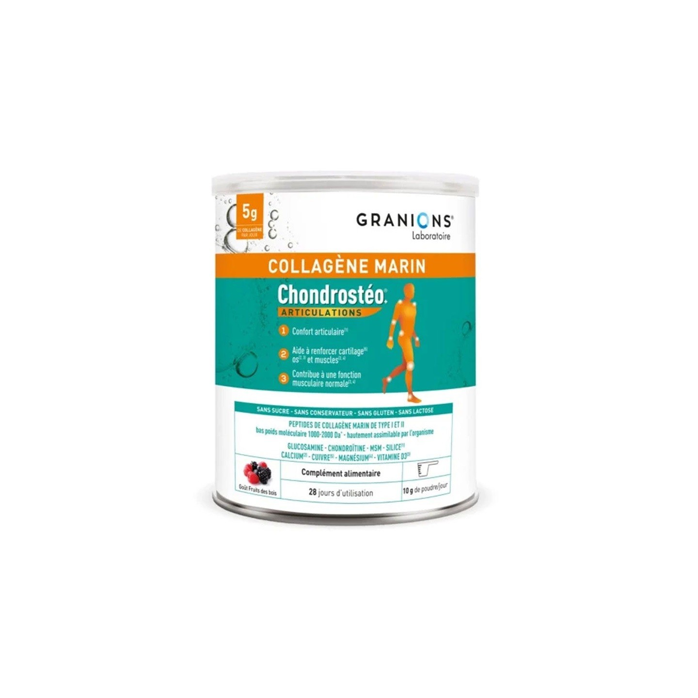 Granions Chondrostéo Articulations Collagène Marin - 280g