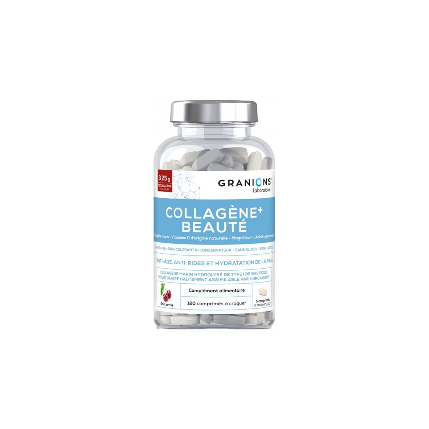 Granions Collagène+ Beauté Cerise - 120 comprimés