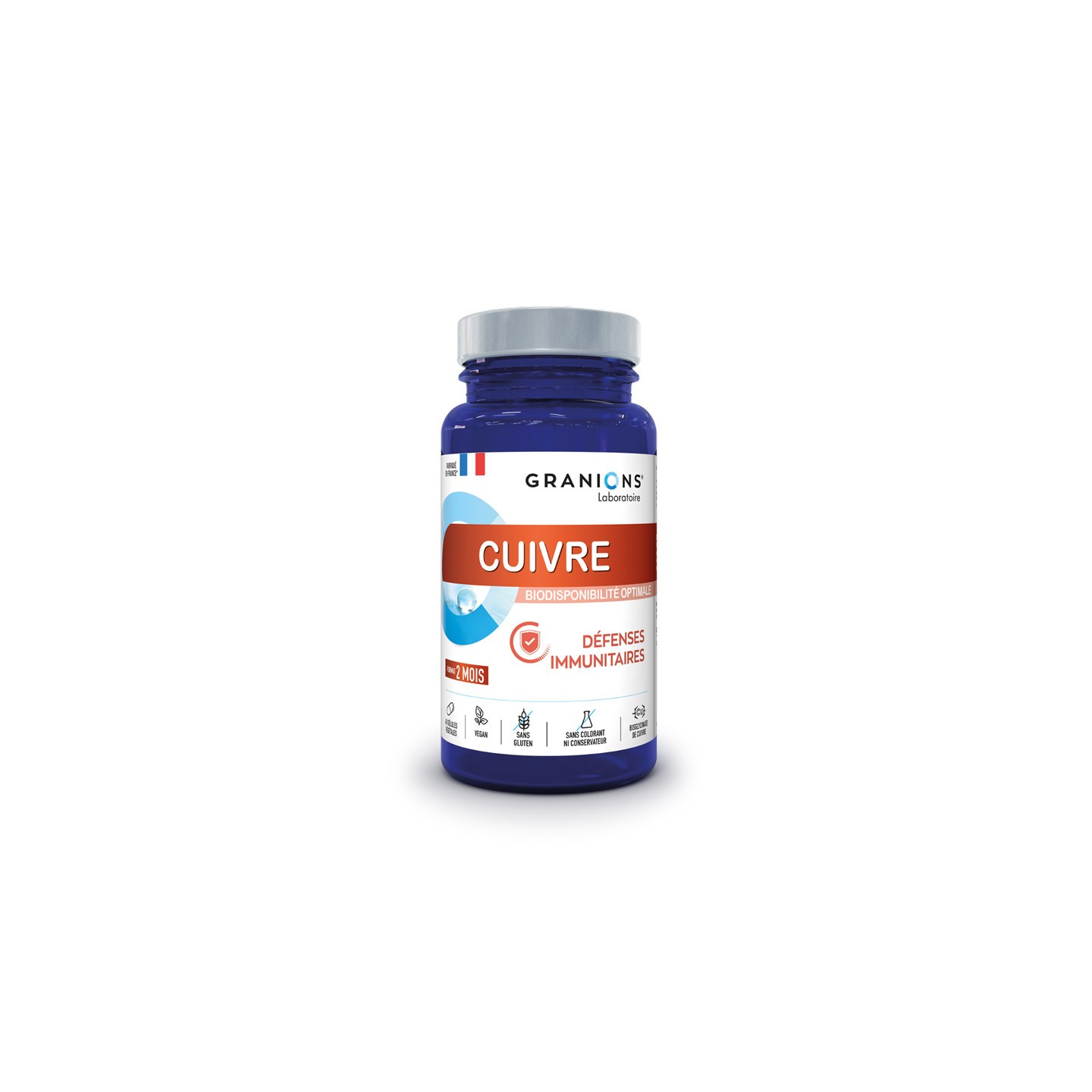 Granions Cuivre - 60 gélules