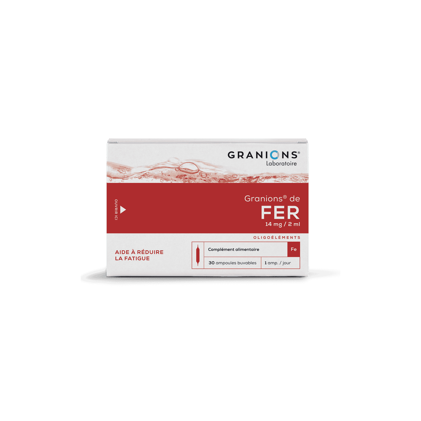 Granions de Fer 14mg/2ml - 30 ampoules