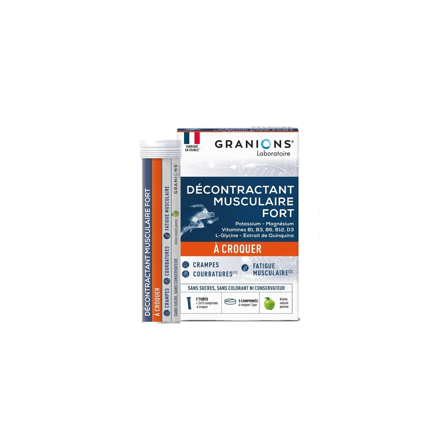 Granions Décontractant musculaire fort - 30 comprimés