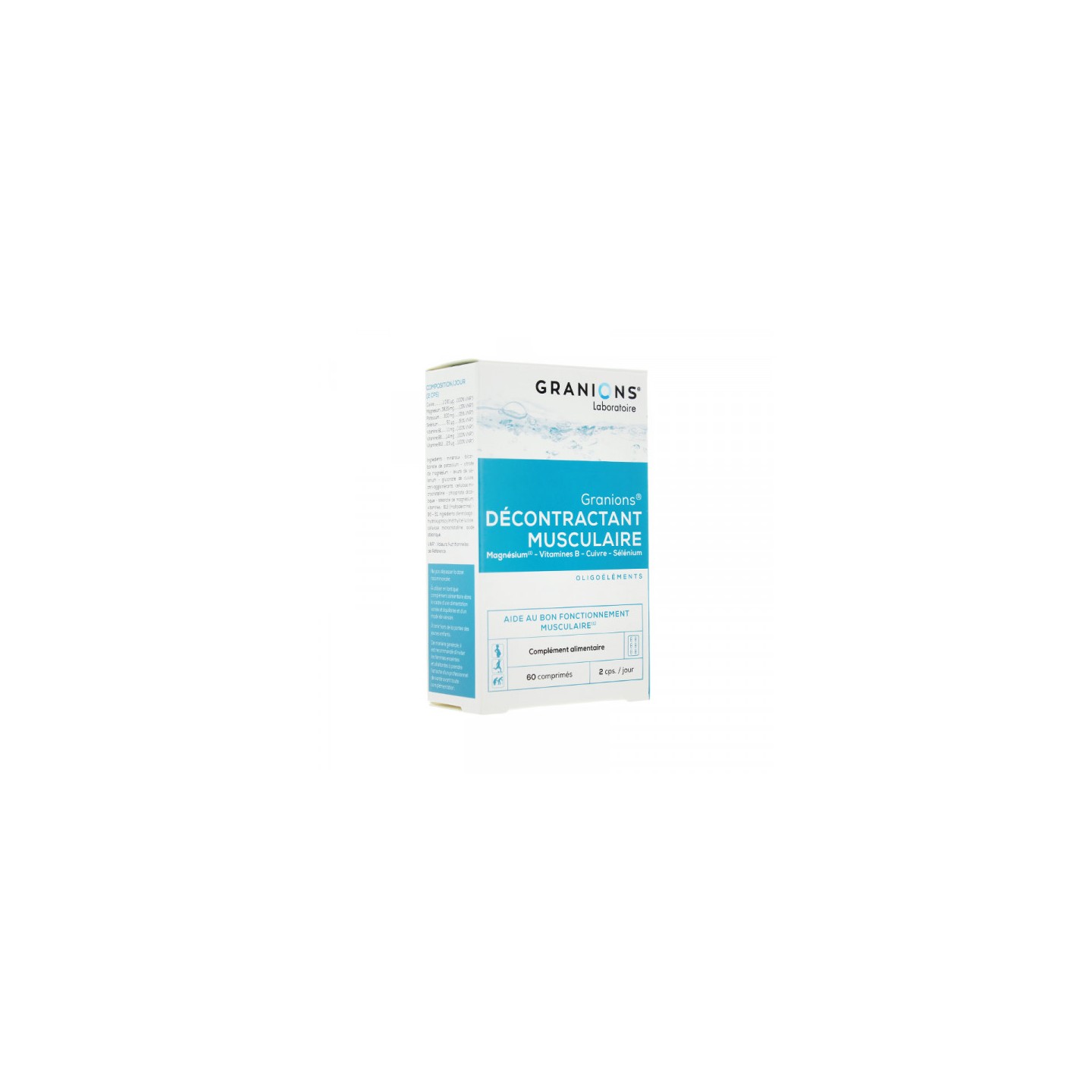Granions décontractant musculaire 60c comprimés