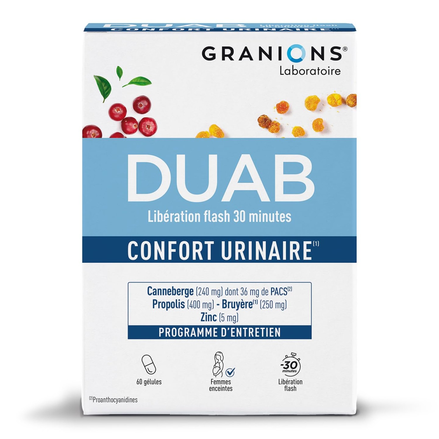 Granions Duab - 60 gélules