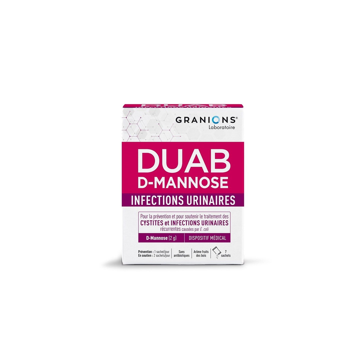 Granions Duab D-Mannose - 7 sachets