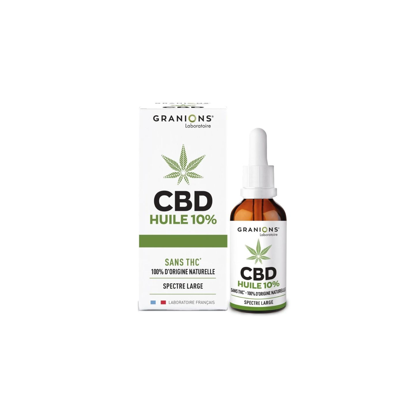 Granions Huile CBD 10% - 10ml