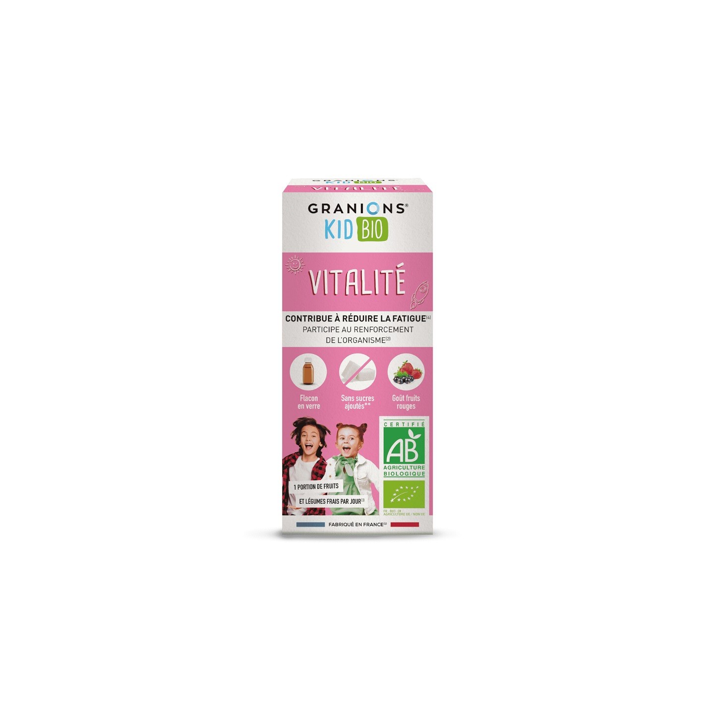 Granions Kid Bio Vitalité sirop - 125ml