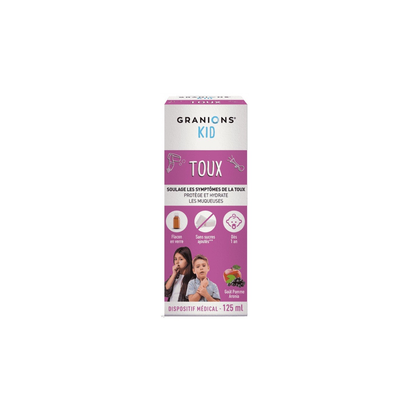 Granions Kid Toux sirop - 125ml