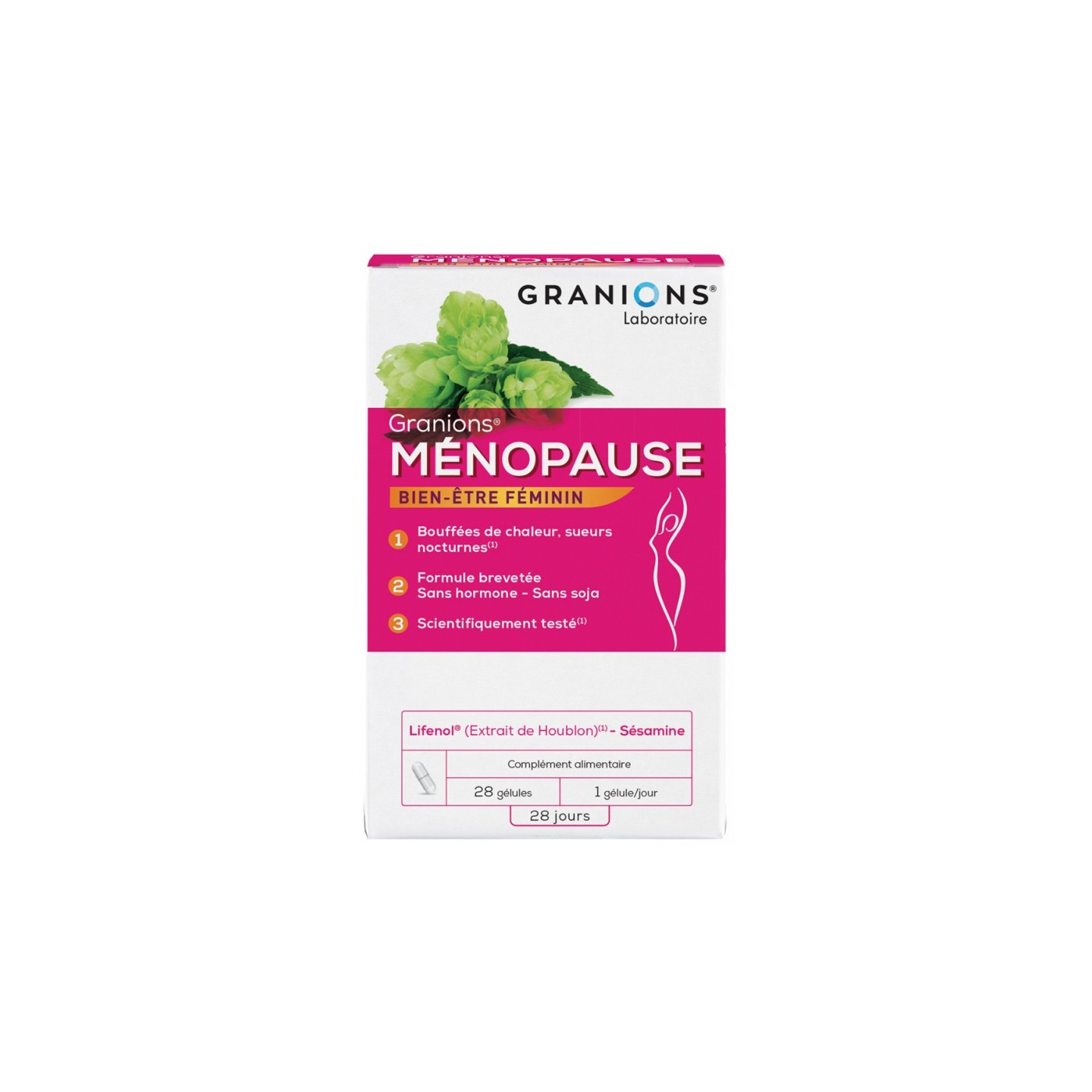 Granions Ménopause - 28 gélules