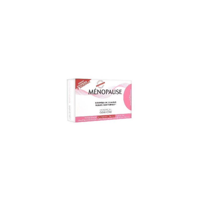 Pharmacie Bastille - Granions Ménopause 56 Gélules