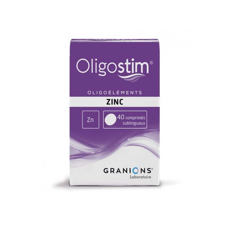 Pharmacie Bastille - Granions oligostim zinc 40 comprimés
