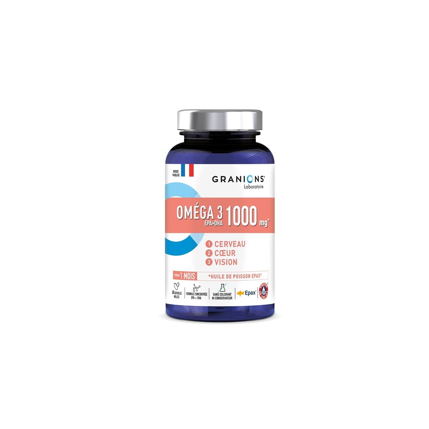Granions Oméga 3 1000mg - 60 capsules