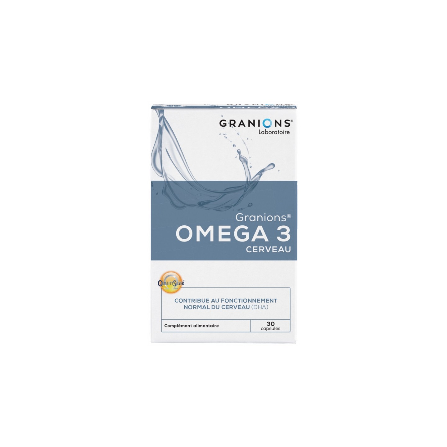 Granions Omega 3 cerveau 30capsules