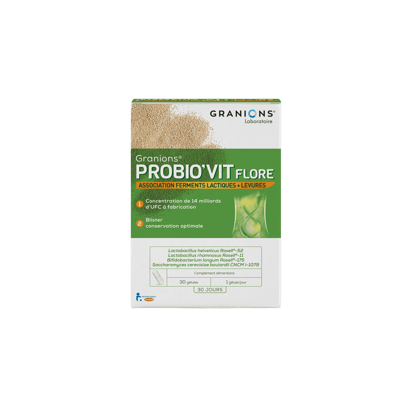 Granions Probio'vit Flore - 30 gélules