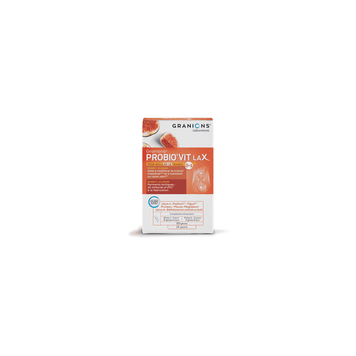 Granions Probio'vit Lax - 20 gélules