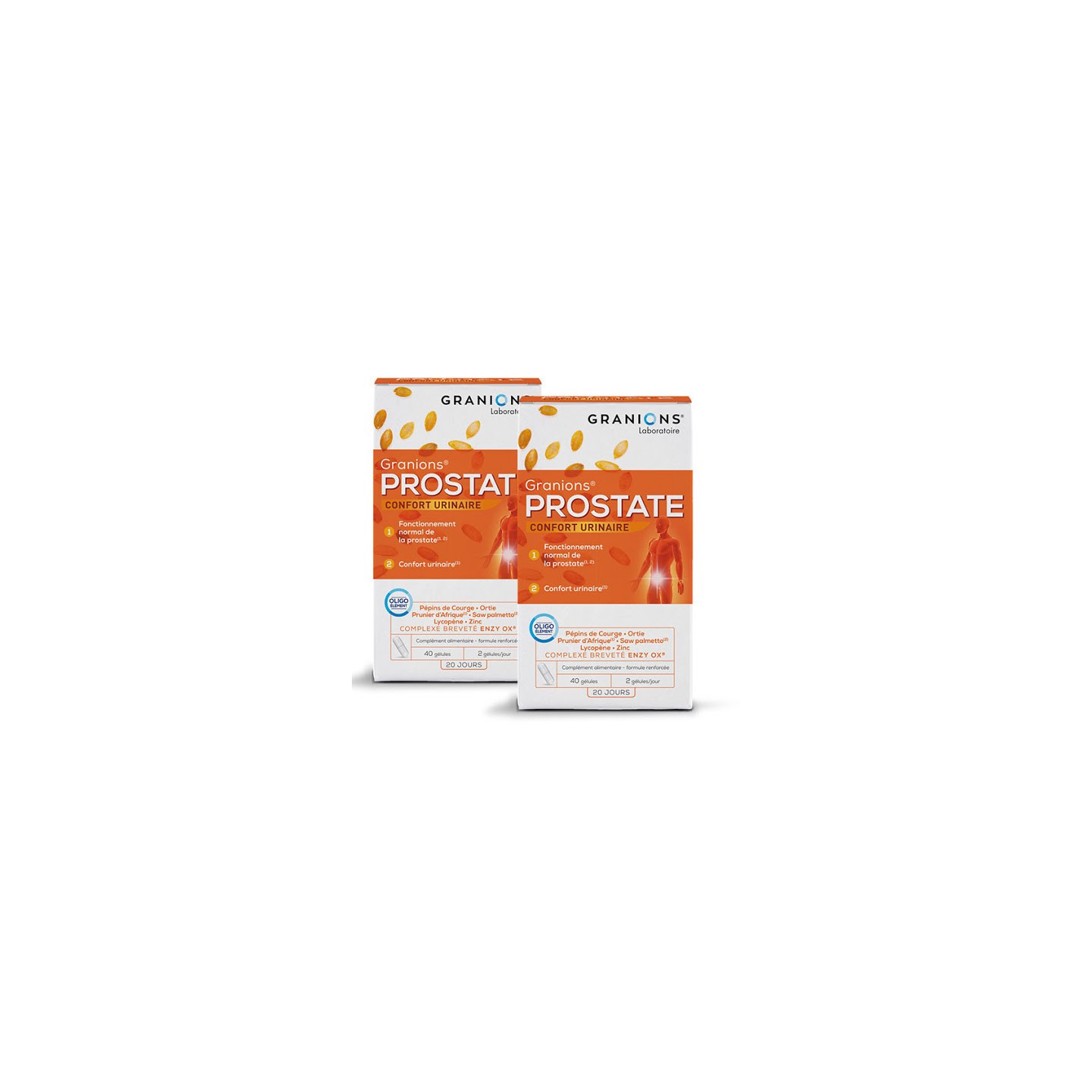 Granions Prostate - 2 x 40 gélules