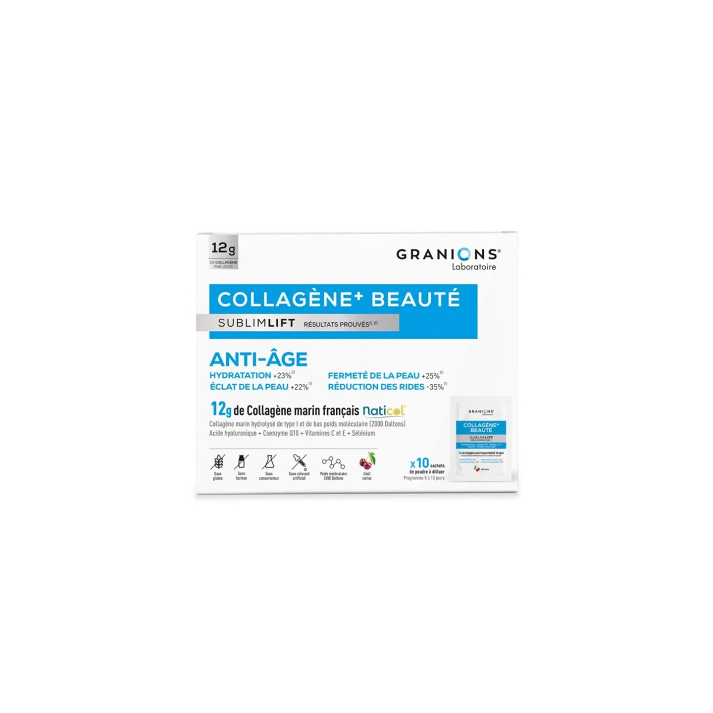 Granions Sublimlift Collagène+ Beauté - 10 sachets
