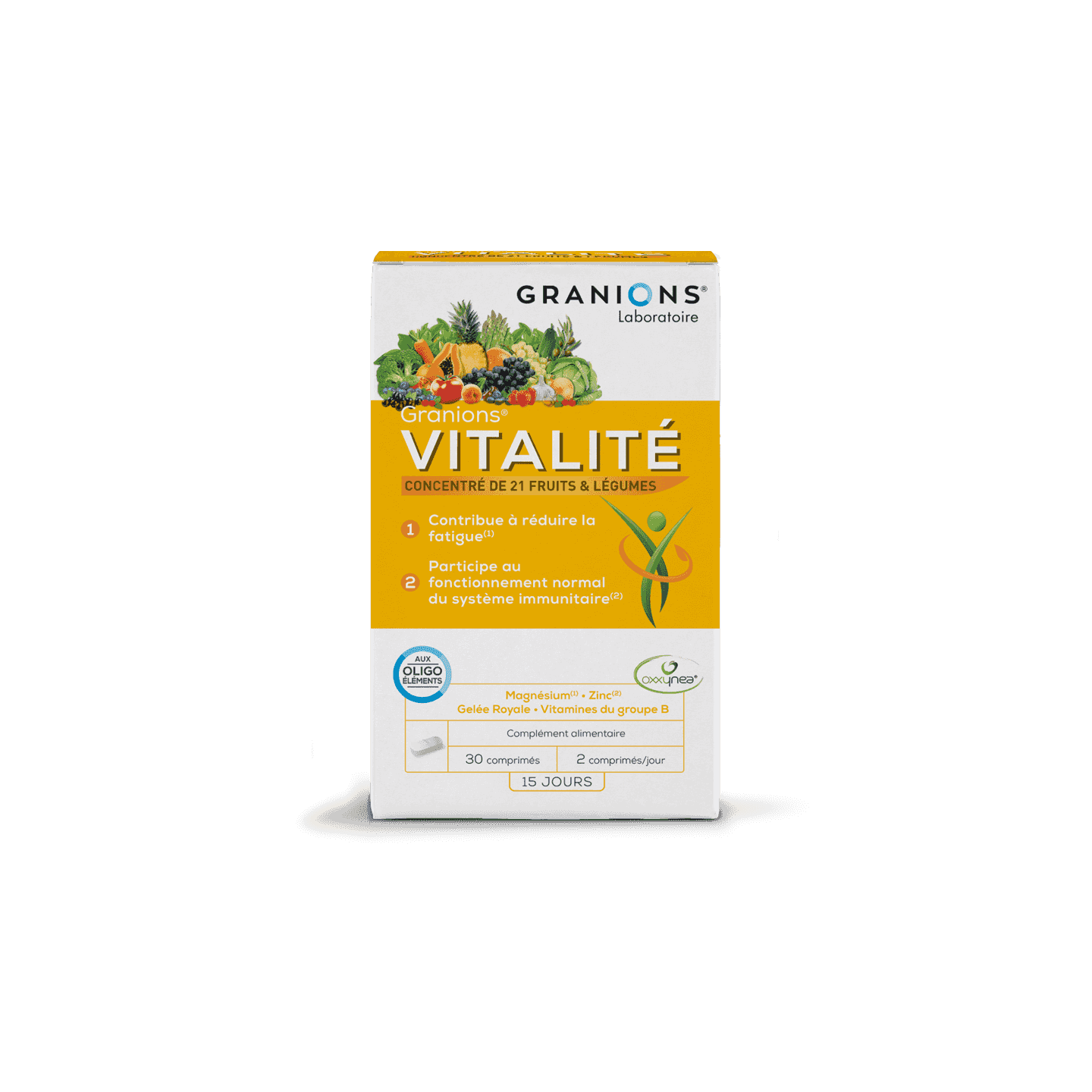 Granions Vitalité - 2 x 30 comprimés