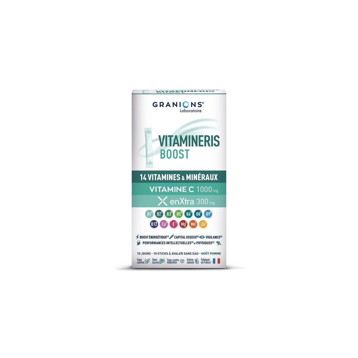 Granions Vitamineris Boost 1000mg - 10 sticks