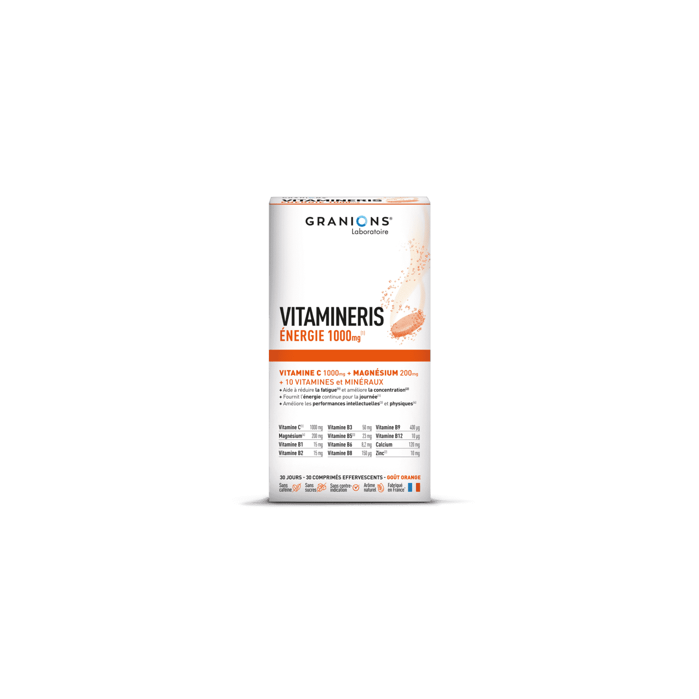 Granions Vitamineris Énergie 1000mg - 30 comprimés