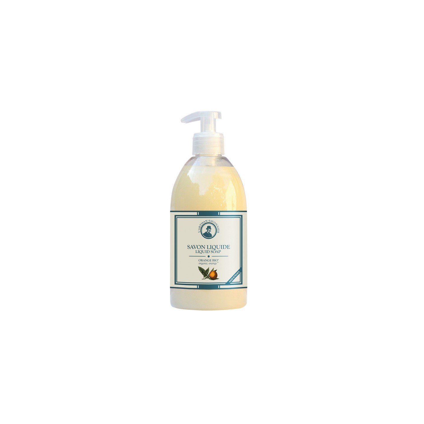 Gravier Savon liquide à l'huile essentielle d'orange bio - 500ml