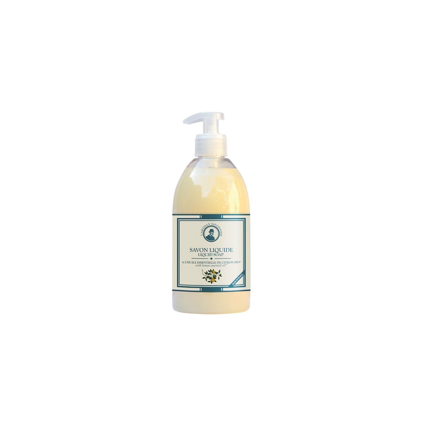 Gravier Savon liquide à l'huile essentielle de citron bio - 500ml
