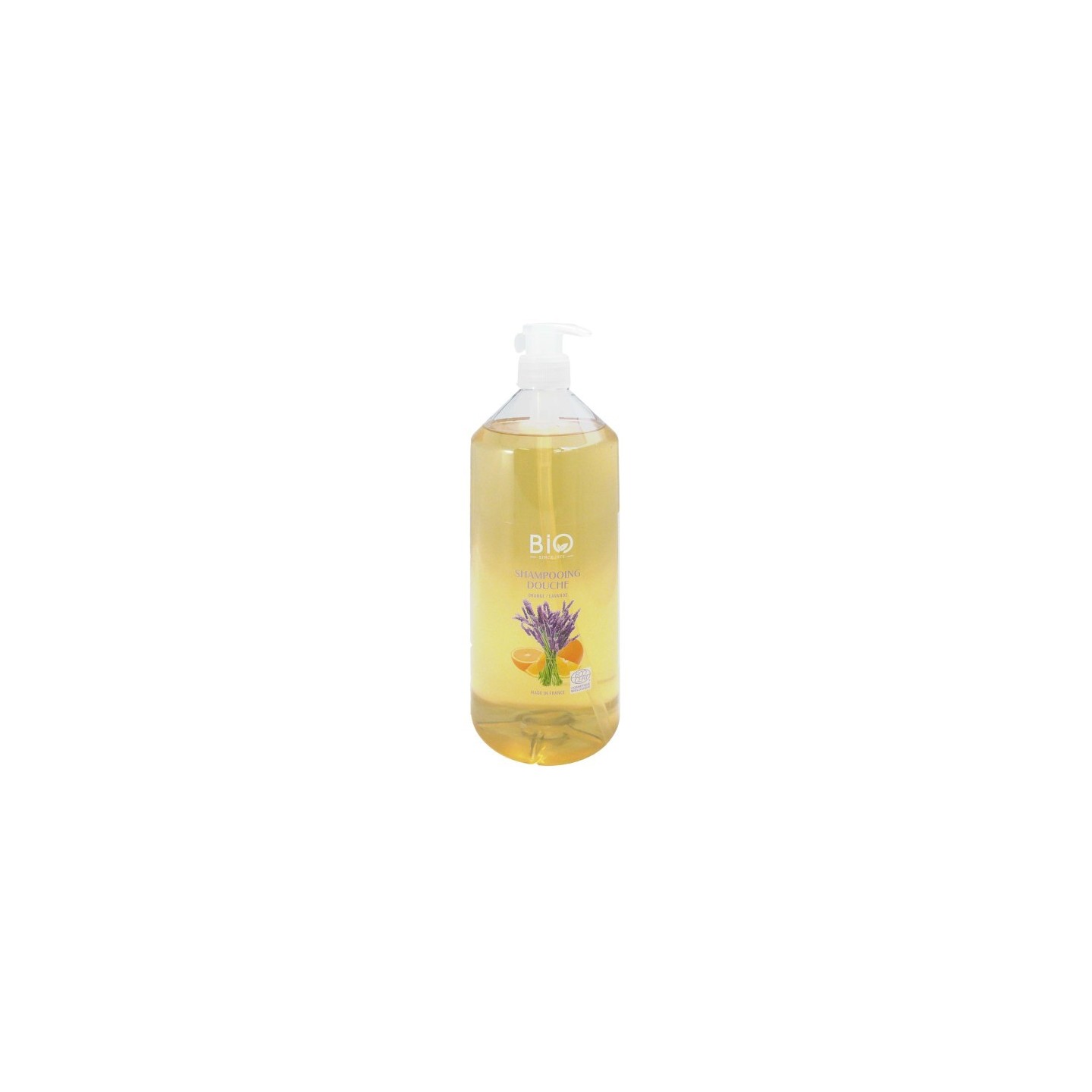 Gravier shampooing douche orange lavande bio 1L