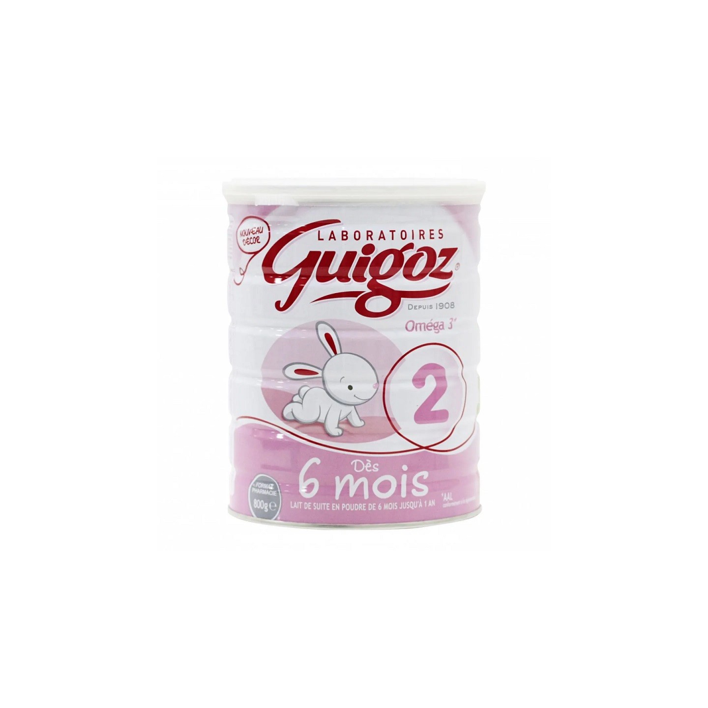 Guigoz Optipro Lait 2ème âge - 800g