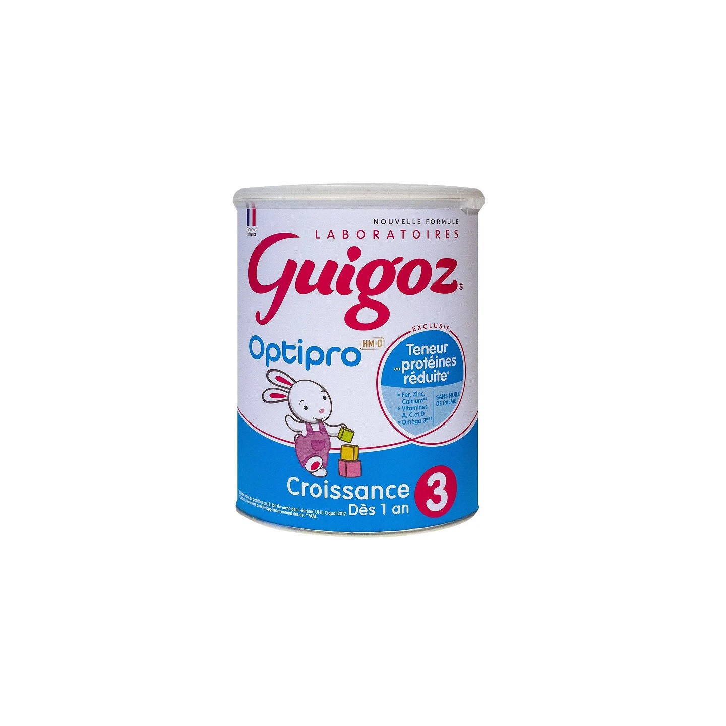 Guigoz Optipro Lait de croissance 3ème âge - 800g