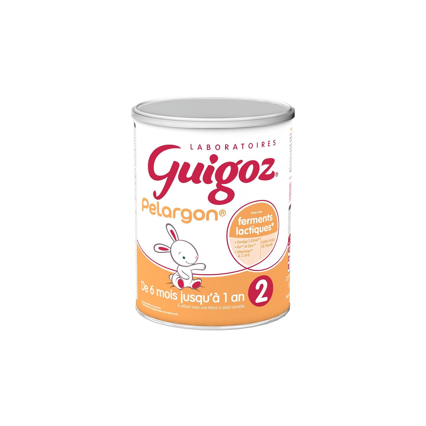 Guigoz Pelargon lait 2ème âge - 780g