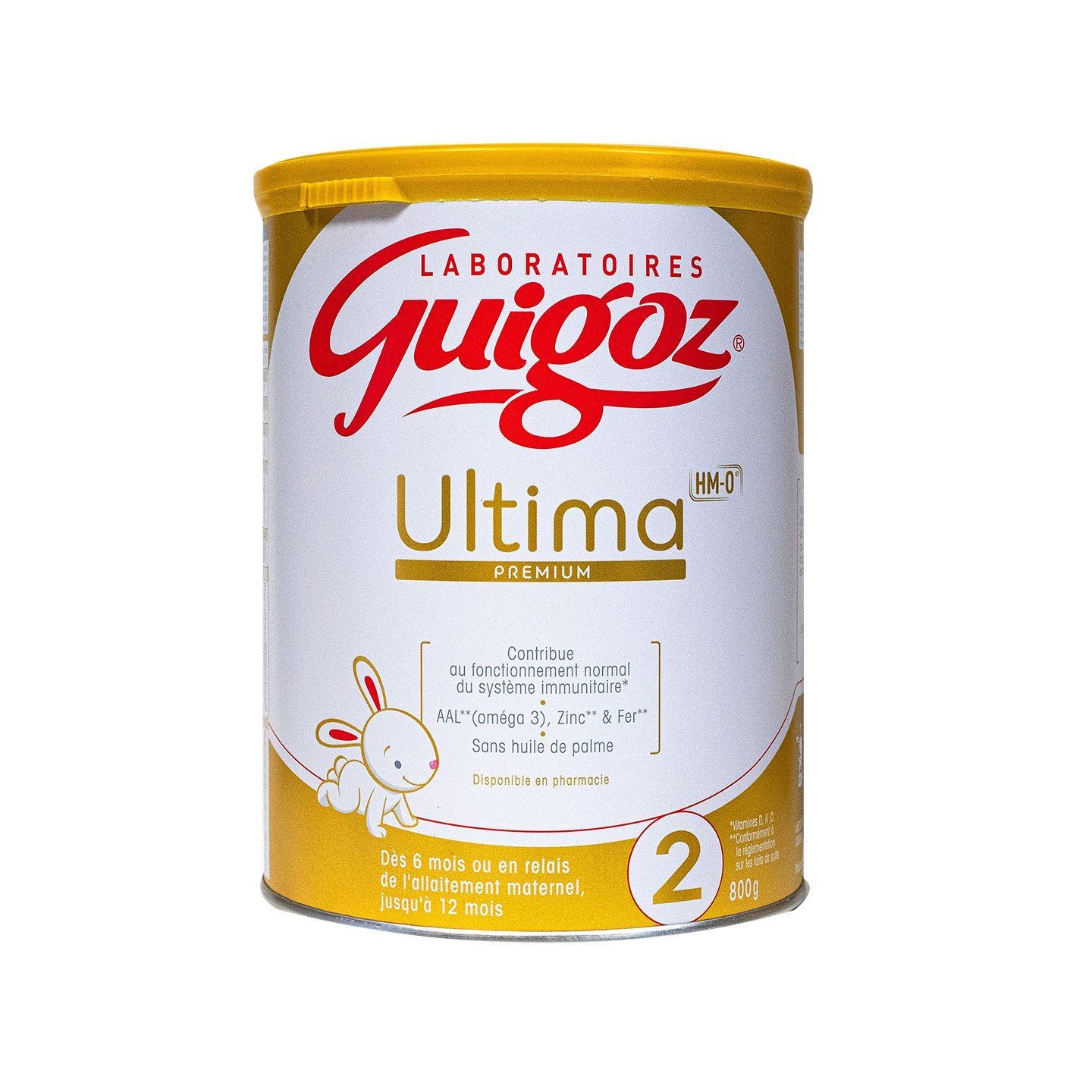 Guigoz Ultima 2 Premium lait 2ème âge - 800g