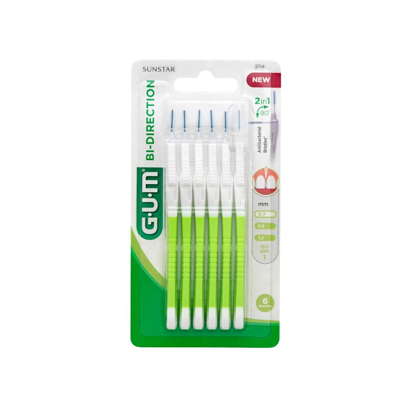 Gum brossettes proxabrush bidirection ultra-micro 2114