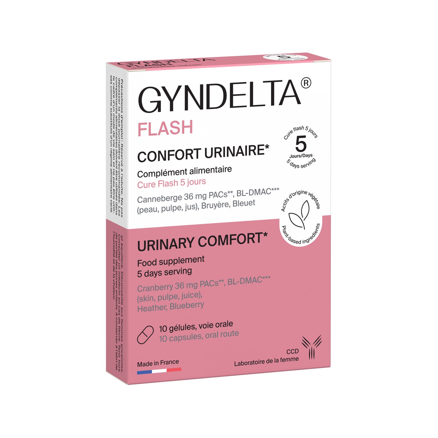 Gyndelta flash 10 gélules